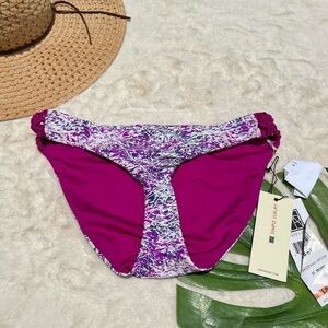 Aerin Rose “St. Tropez” Macrame Hipster Bikini Bottom – Size Large